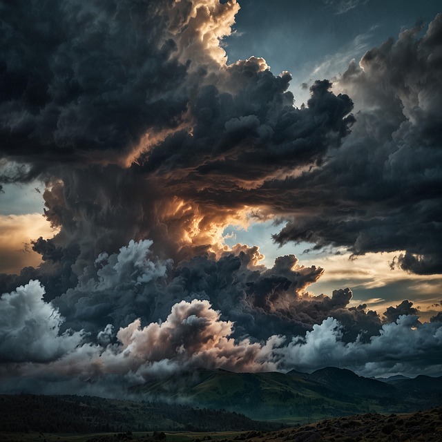 Nubes, Atardecer, Cielo, Naturaleza