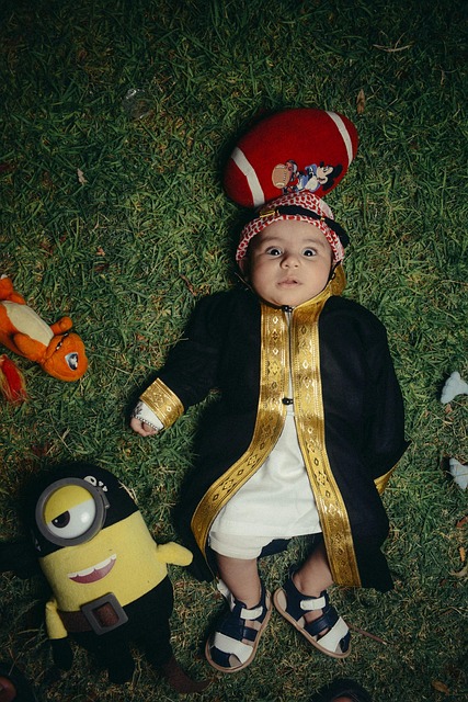 Free Adorable Baby Traditional Attire photo and picture