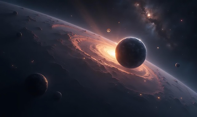 Free ai generated space astronomy illustration
