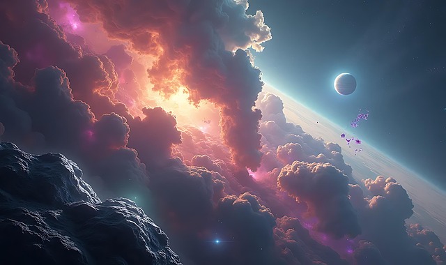 Free ai generated space astronomy illustration