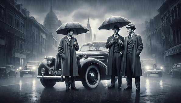 Clássico, Mens, Chapéu, Vintage, Retro