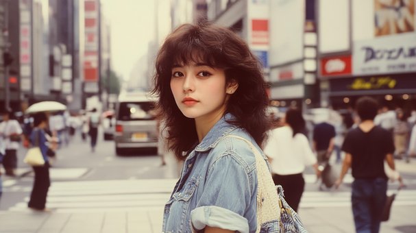 Ai Generado, Japón, Mujer, Centro, Tokio