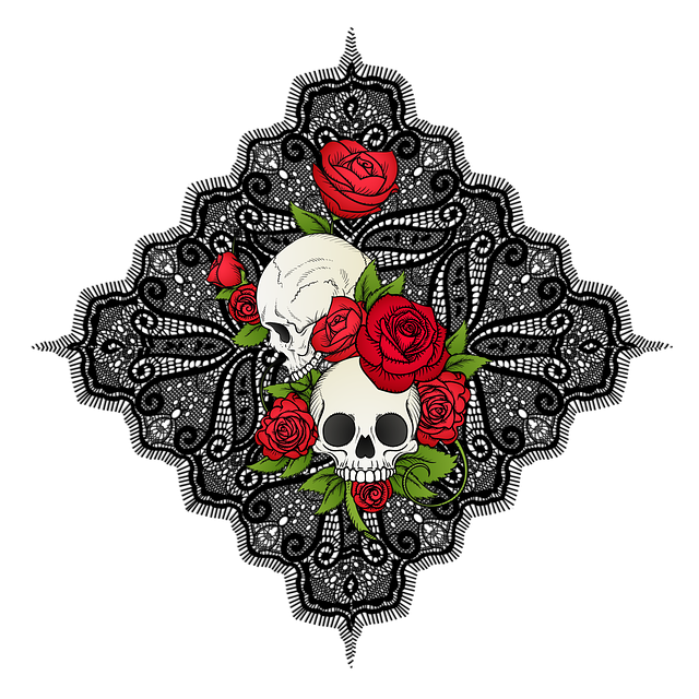 Free skulls skeleton dead illustration