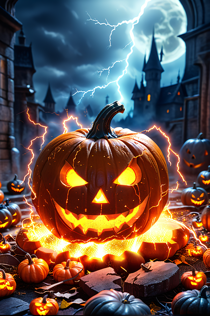 Ai Genereret, Græskar, Jack-O-Lanterne