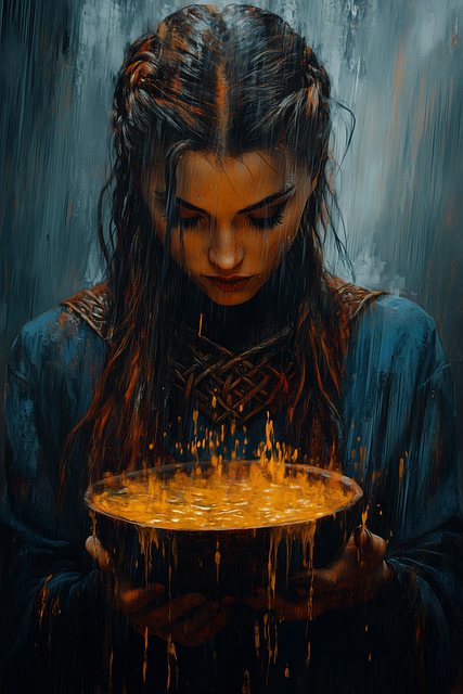Free mythology paganism pagan illustration