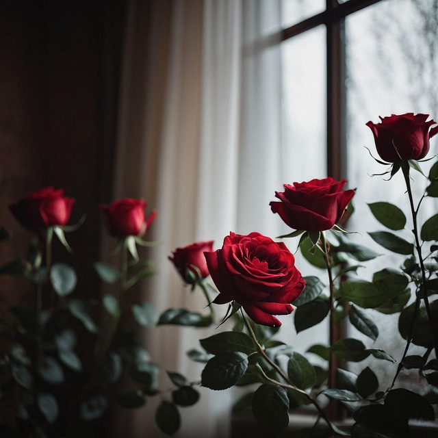 Free flowers roses bloom illustration