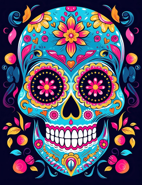 Free Skull Ai Generated illustration and picture