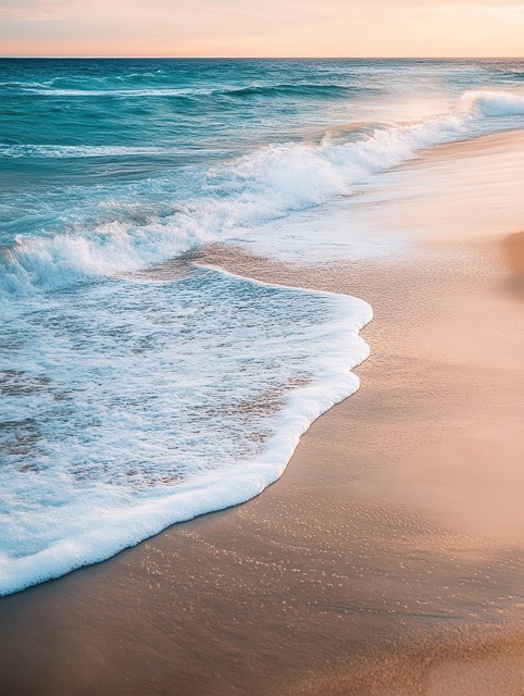 Free Ai Generated Beach illustration and picture