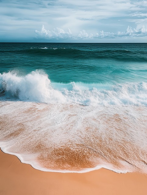 Free Ai Generated Beach illustration and picture