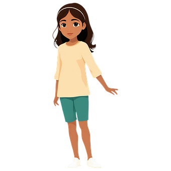 Free Ai Generated Girl illustration and picture