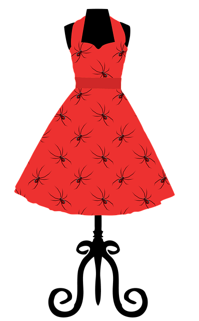 Free dress fashion style illustration