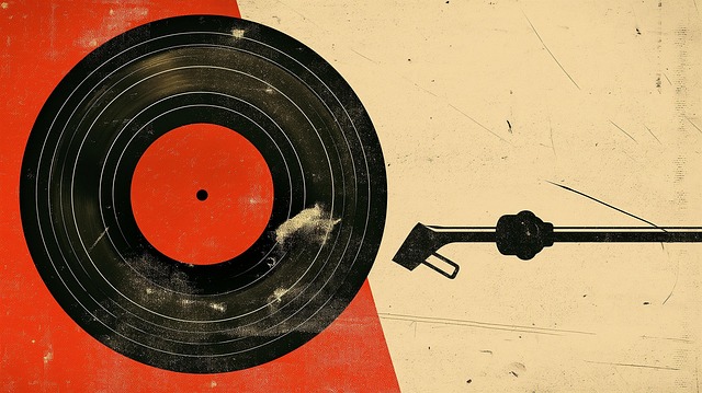 Download free HD stock image of Ai Generated Turntable Free ai generated turntable disk illustration