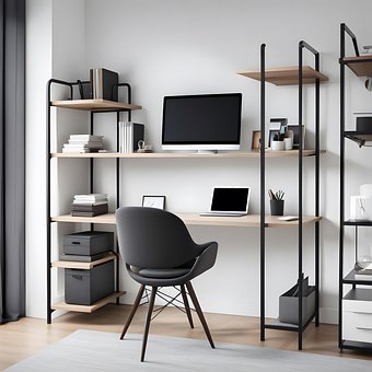 Kontor, Møbler, Minimalistisk, Natur
