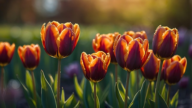 Ai Genereret, Tulipaner, Blomster
