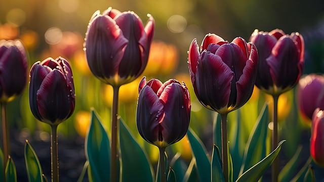 Ai Genereret, Tulipaner, Blomster