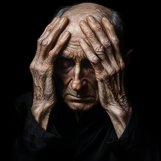 Free ai generated man elderly illustration