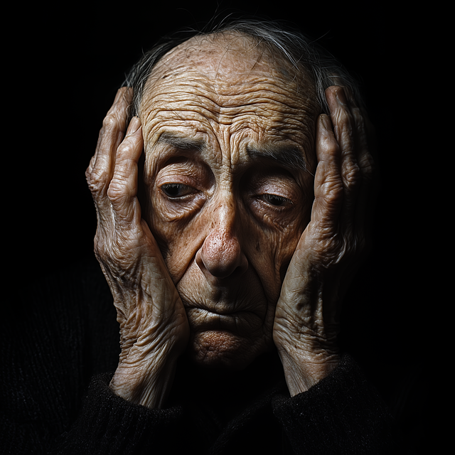 Free ai generated elderly senior illustration