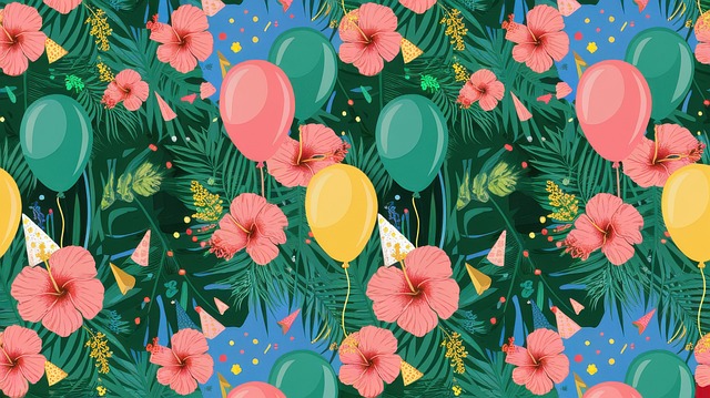 Free Tropical Palmleaves illustration and picture