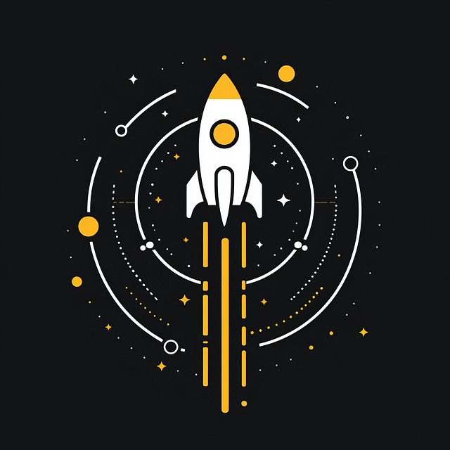 Free ai generated rocket space illustration