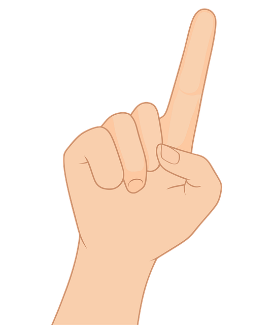 Free ai generated finger hand illustration