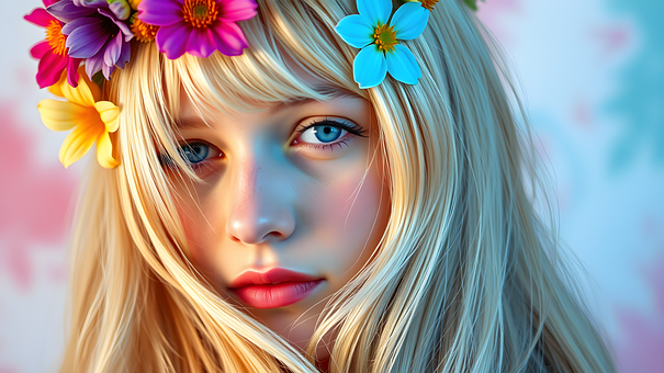 Free Ai Generated Woman illustration and picture