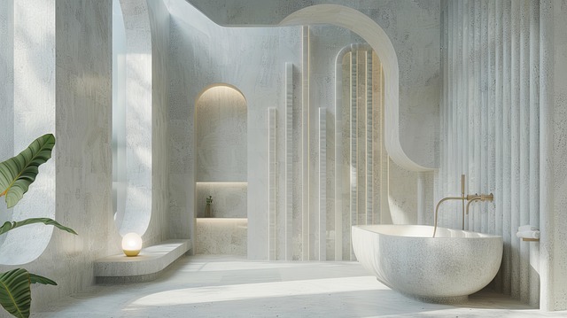 Free ai generated bathroom interior illustration