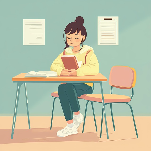 Free ai generated student classroom illustration