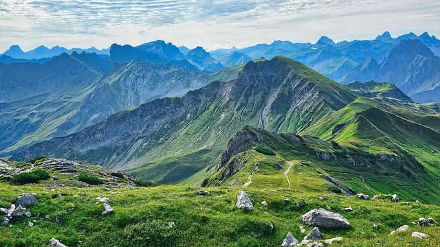 Free Oberstdorf Mountains photo and picture