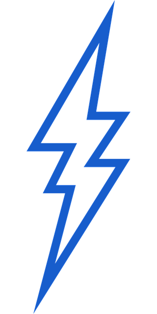 Free lightning bolt power vector