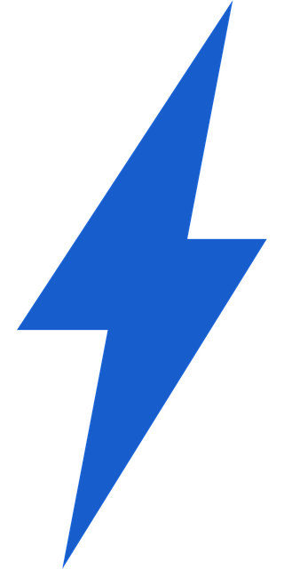 Free lightning bolt power vector