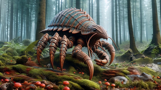 Free ai generated alien animal illustration