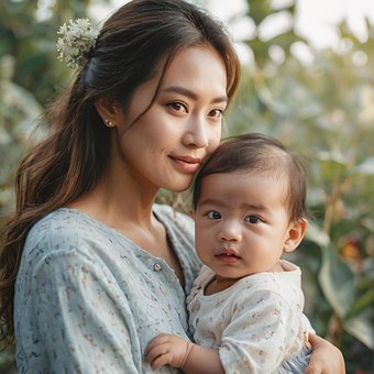 Free Ai Generated Mother illustration and picture