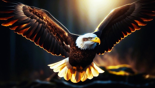 Free ai generated eagle bird illustration