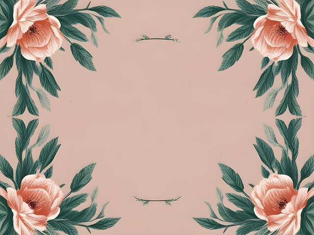 Invitation, Blomster, Kort, Baggrund