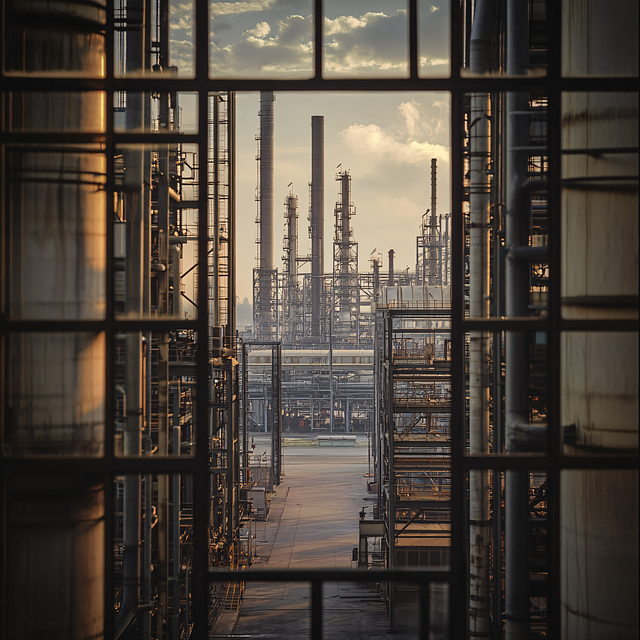 Free ai generated pipes industrial illustration