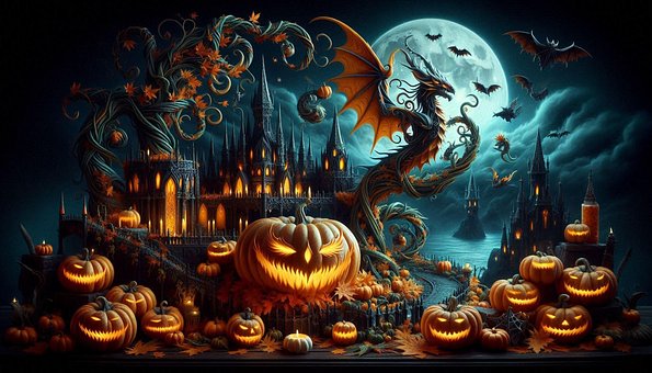 Free Night Halloween illustration and picture