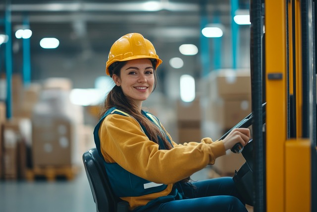 Free worker construction industry illustration