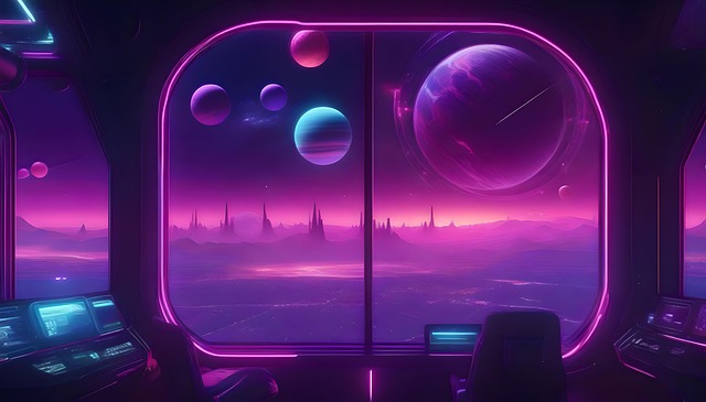 Free Space Galaxy illustration and picture