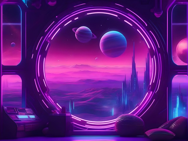 Free Space Galaxy illustration and picture