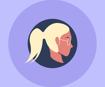 Free Woman Icon vector and picture