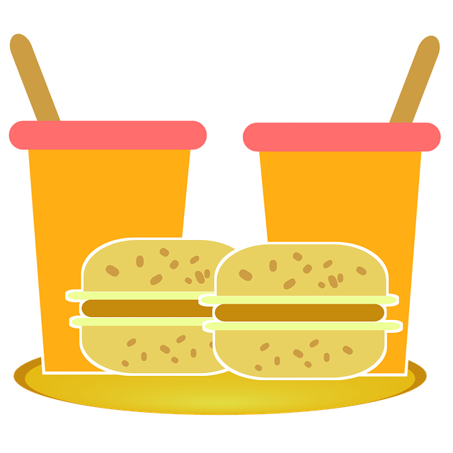 Free snacks burger cheeseburger illustration
