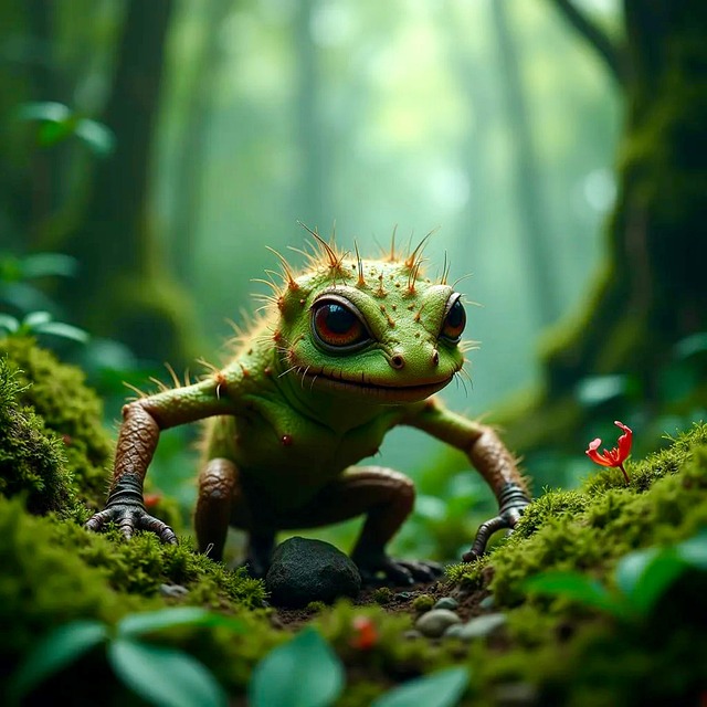 Free creature ugliest forest illustration