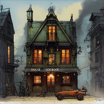 Free Dieselpunk Steampunk illustration and picture