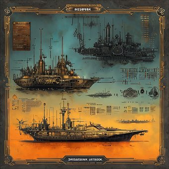 Free Dieselpunk Steampunk illustration and picture