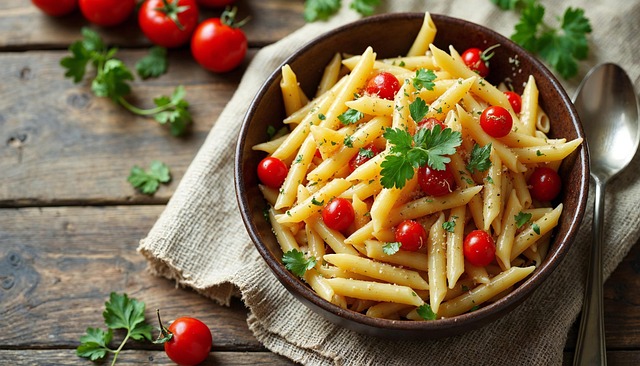 Free ai generated macaroni pasta illustration