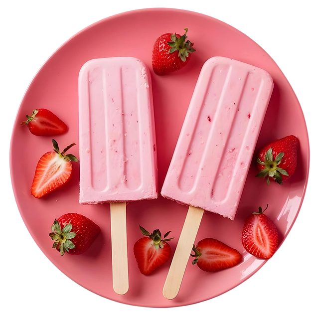 Free ai generated popsicle nature illustration