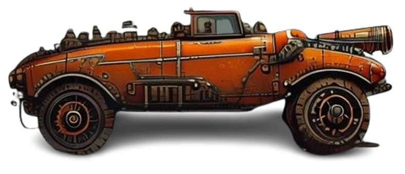 Free Vehicle Dieselpunk illustration and picture