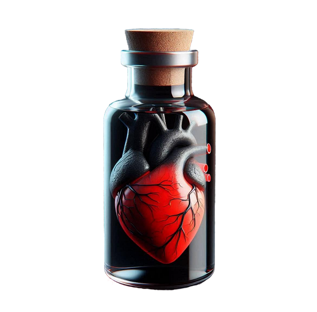 Free ai generated potion flask illustration