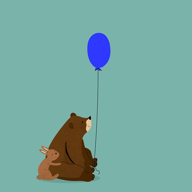Free bear nature rabbit illustration