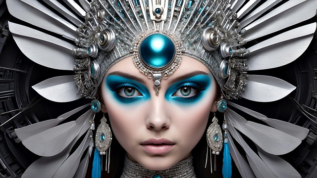 Free woman ai generated portrait illustration